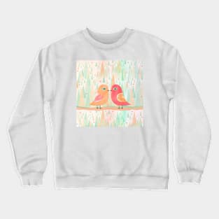Spring Birds Crewneck Sweatshirt